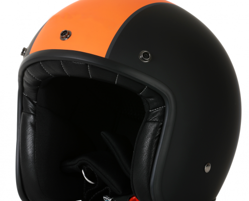 C-131 matt black _ orange