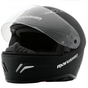 RS3 matt black open visor