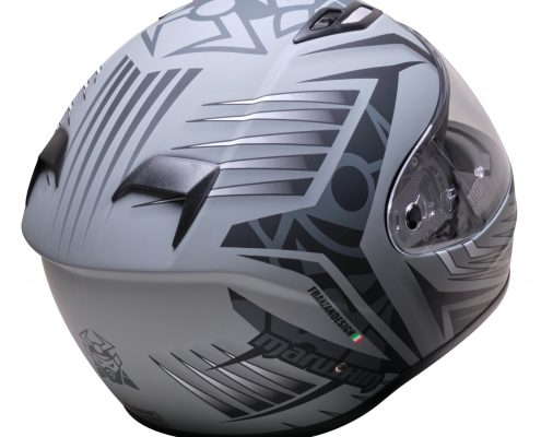 RS3 Samurai mattgrau back