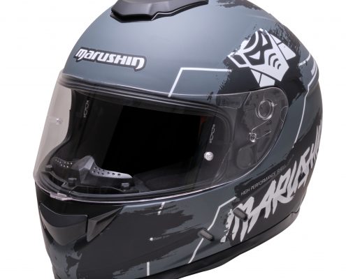 889 Warrior grau schwarz