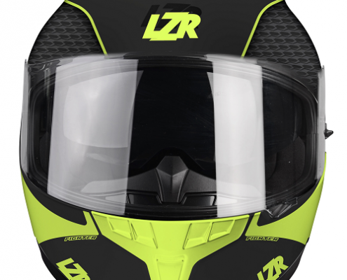 FH-3 Fighter Black - Yellow Fluo - Matt Front 2